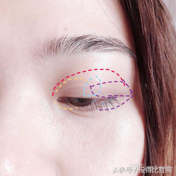 nyx16色眼影03画法,nyx16色眼影盘值不值得买