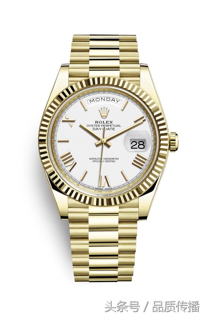 大金链子手表,劳力士金表和百达翡丽金表