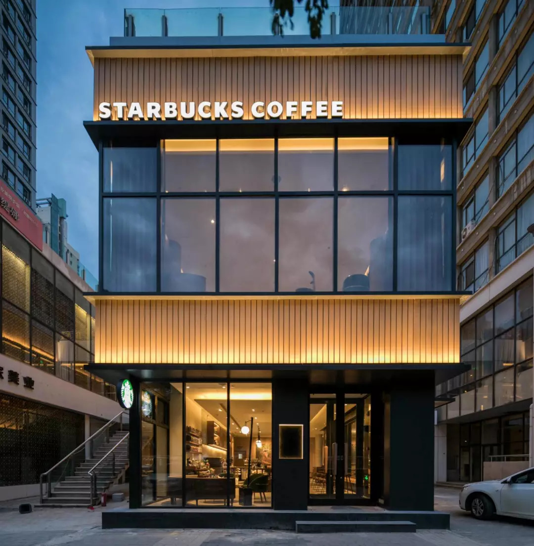 探访星巴克门店,首家社区星巴克