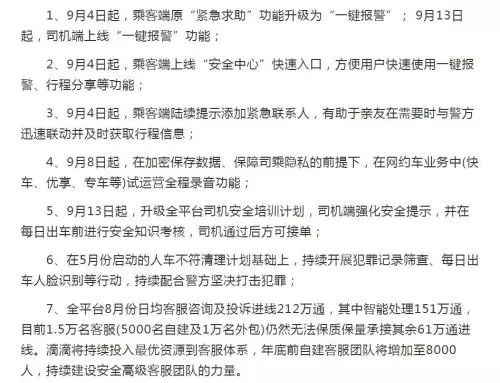 滴滴打车注意流程,滴滴打车车上有要求录音录像的吗