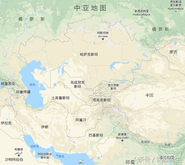 中亚五国为何脱离了苏联,苏联解体中亚五国分到了啥