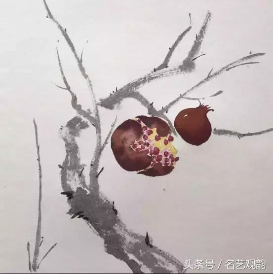 中国画技法之没骨画法的经典范画,没骨画法和写意画的区别