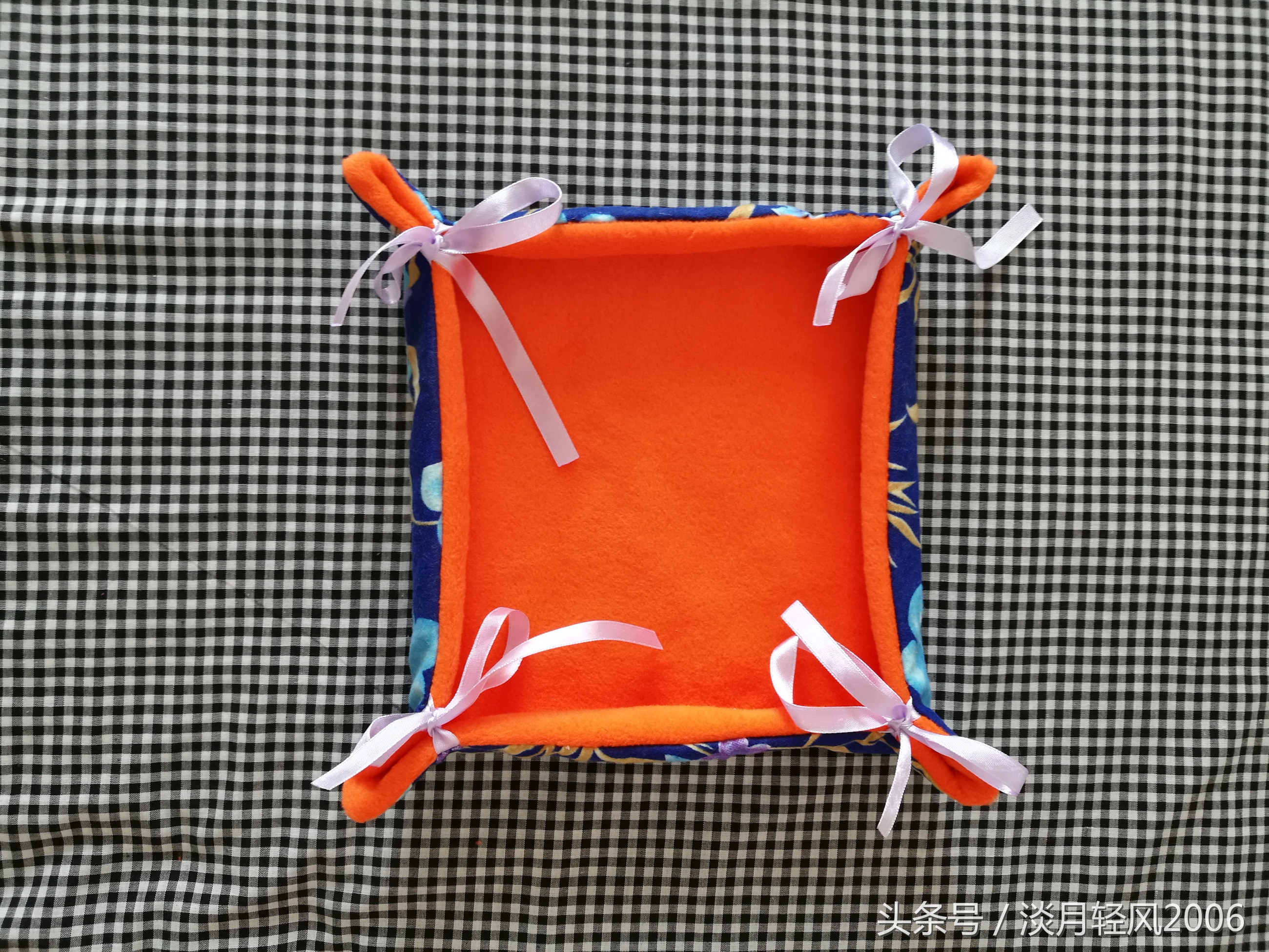 布艺手工收纳盒简单做法,手工布艺制作收纳盒热门视频