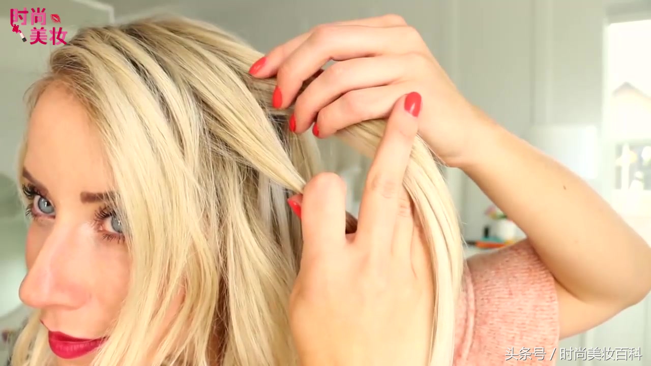 时尚发型编发教程简单的,发型女2021流行编发中长发