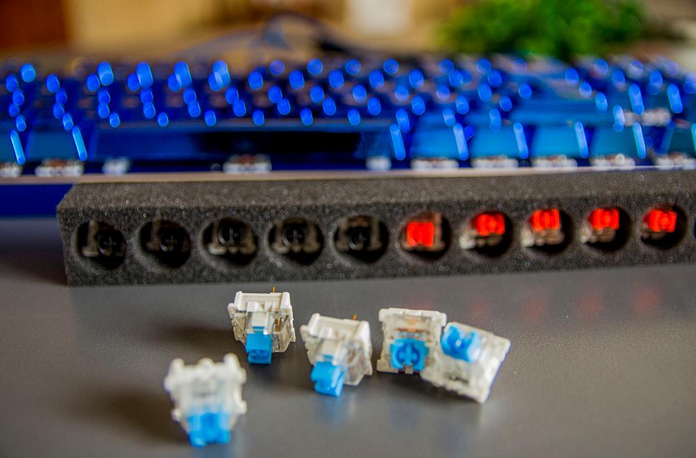 雷神蓝血人k750t-d灯效,雷神键盘k750蓝血人多少钱