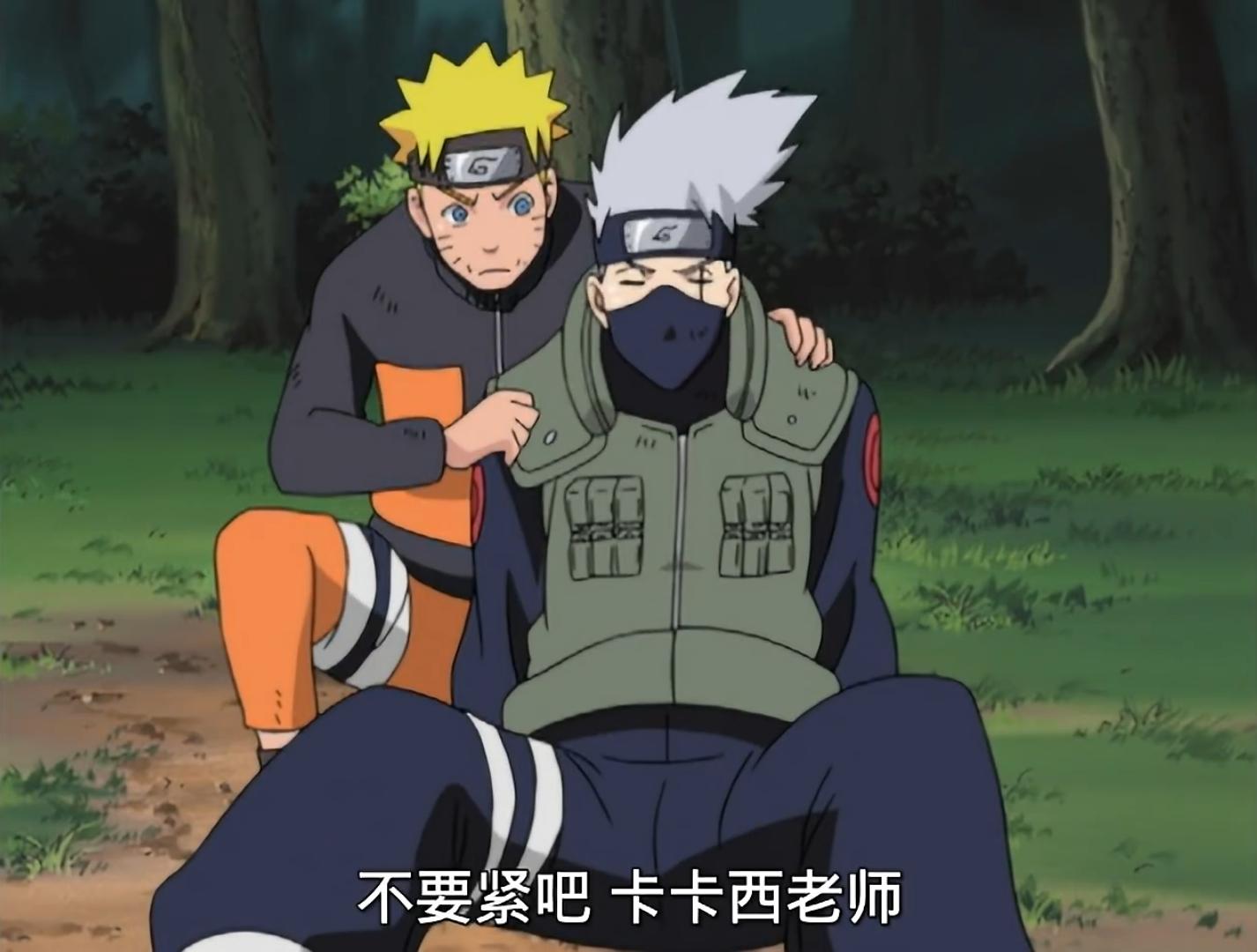 卡卡西和带土万花筒,宇智波带土卡卡西同时开启万花筒