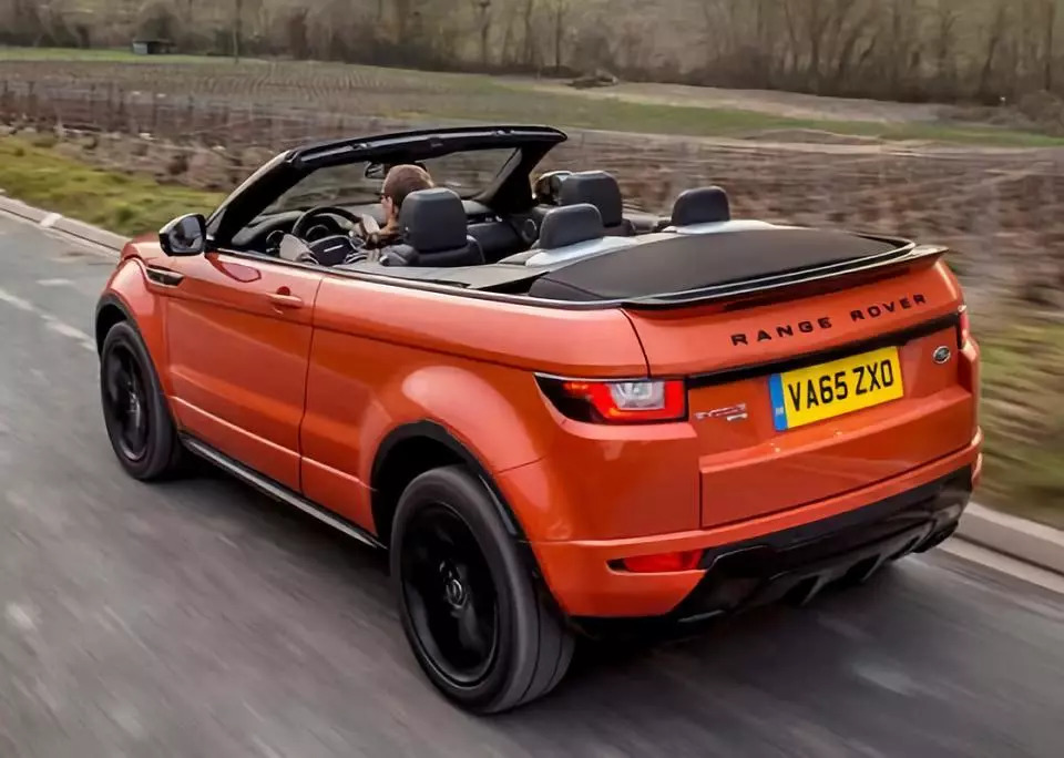 沉浸式体验路虎极光敞篷版,试驾路虎极光敞篷版