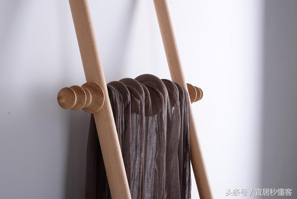 可移动衣帽架落地卧室网红款1.2米,衣帽架小户型设计