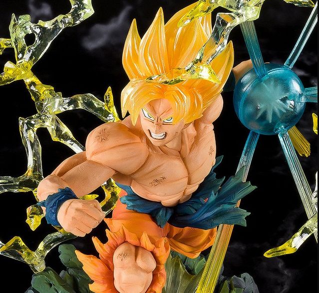 龙珠孙悟空等身手办,七龙珠risingfighters布罗利手办