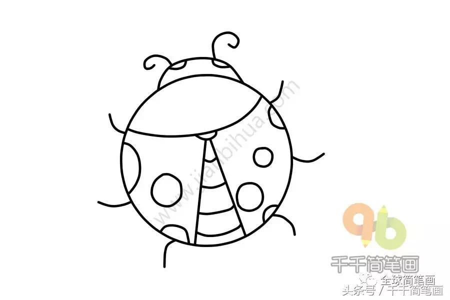 儿童简笔画入门动物0-3岁最简单的,圆形动物简笔画