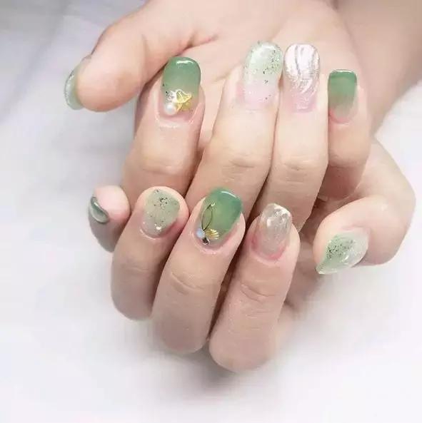 美甲2022新款式秋冬甲片,儿童美甲2022新款式秋冬