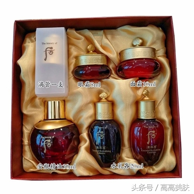 whoo后津率享唇盘套盒,whoo后津率享专柜套盒