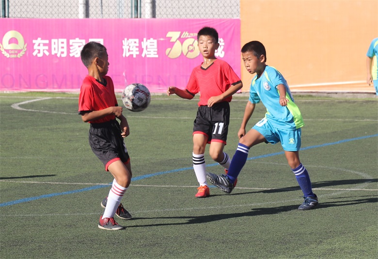 河北足坛名宿空降索福德东明家居杯我爱足球青少组娃娃组圆满落幕