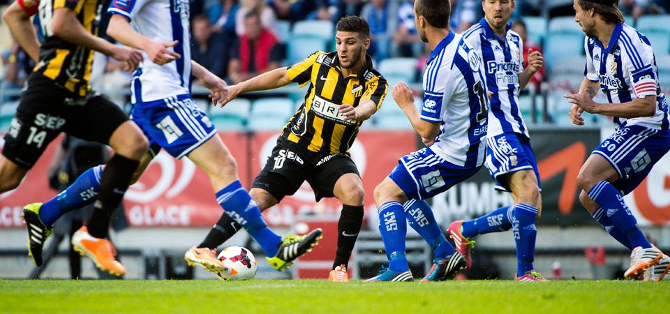 赫根对埃尔夫斯堡比赛,第22轮赫根vs哥德堡