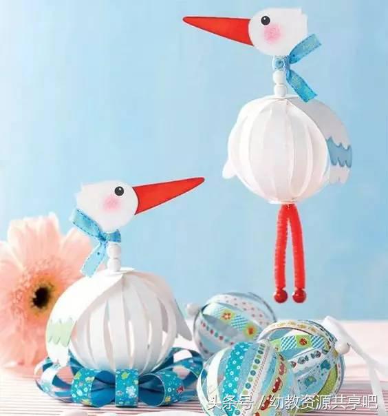 用彩色纸条制作手工卡纸,超简单卡纸手工特别好看