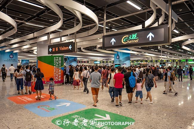 广州南至香港西九龙高铁如何过关,广深港高铁48分钟带你去香港