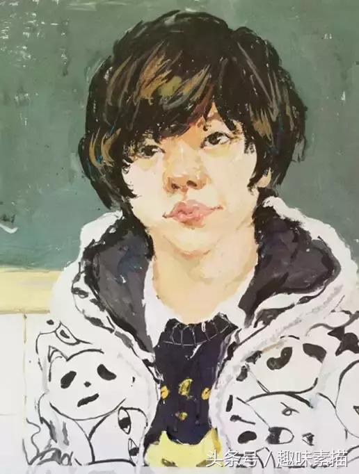 清华美院素描高分卷赏评,清华美院临摹千里江山图