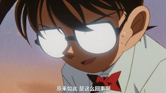 名侦探柯南柯南用滑板制造雪崩,名侦探柯南眼睛反光是第几集