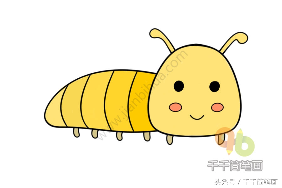 育儿简笔画小动物,育儿简笔画可爱小猪