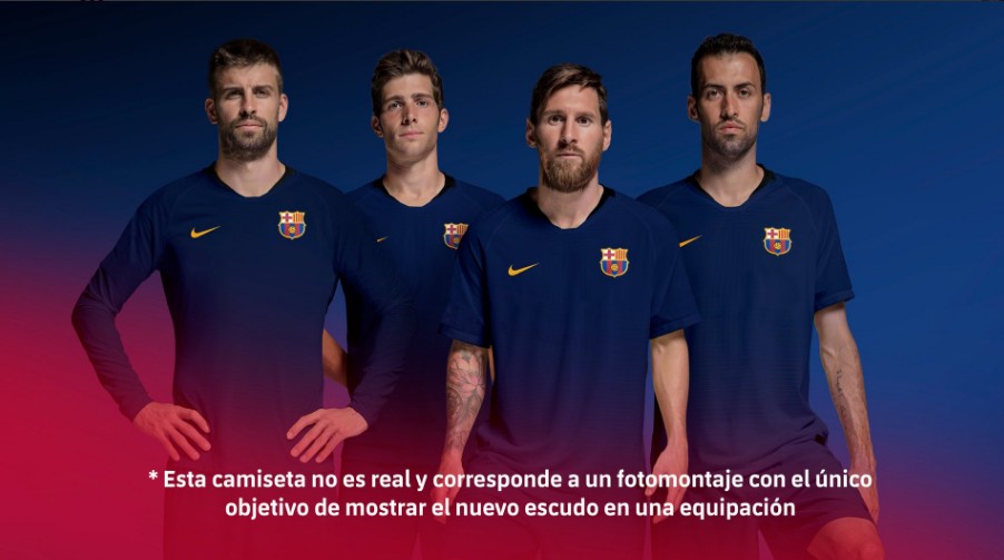 巴萨最新队徽,巴萨队徽变化史