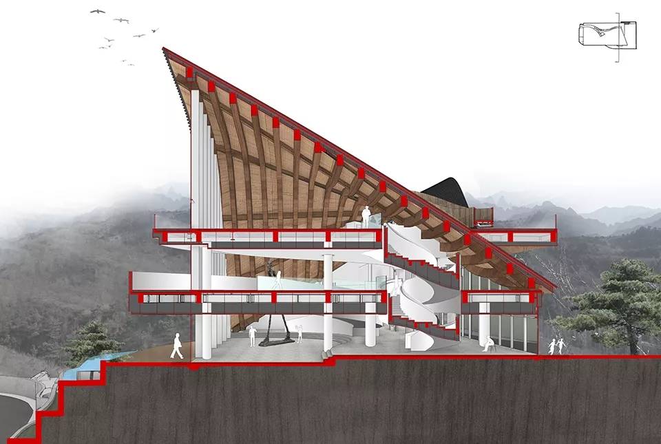 凤凰谷景区山顶风景,凤凰谷山顶艺术馆参观心得感悟