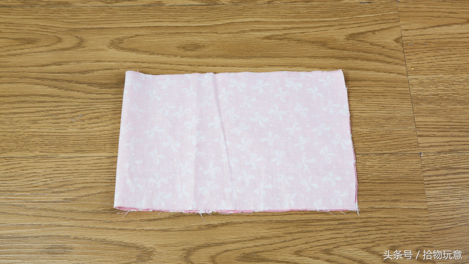 这个蝴蝶结不一般，原来竟是个宠物玩具，自己在家就能做，真有趣