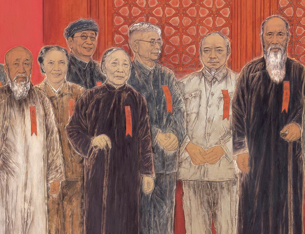 普天同庆国庆,普天同庆画作品欣赏