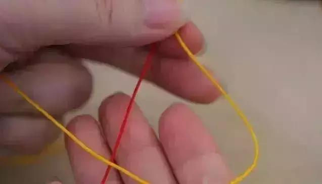 蜜蜡文玩手串绳子双股打结方法,文玩核桃手串单线打结方法