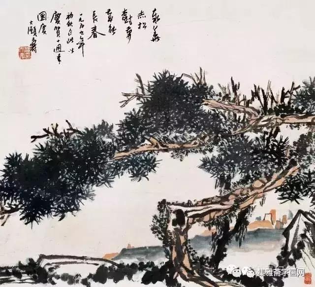 24幅国庆画作大盘点，毛*东泽**亲自题句：“江山如此多娇”