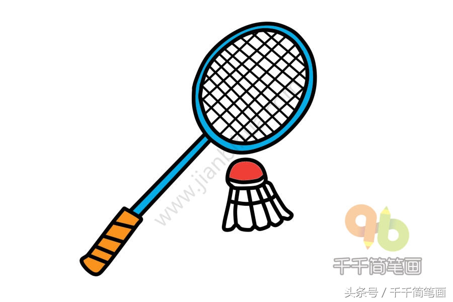球类简笔画体育项目,球类运动简笔画简单又好看