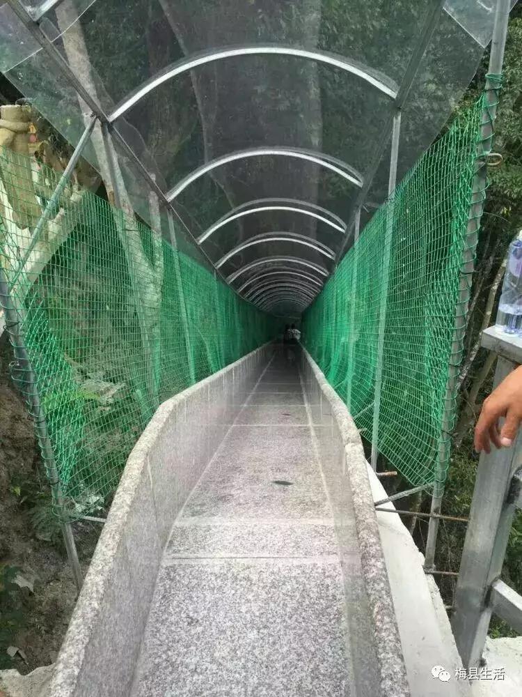 梅县玻璃桥旅游景点,梅州玻璃桥旅游真实视频