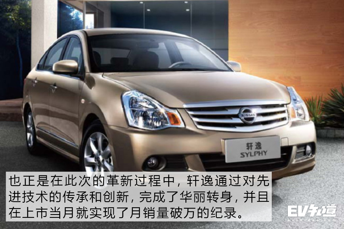 轩逸经典历年车型,轩逸历程