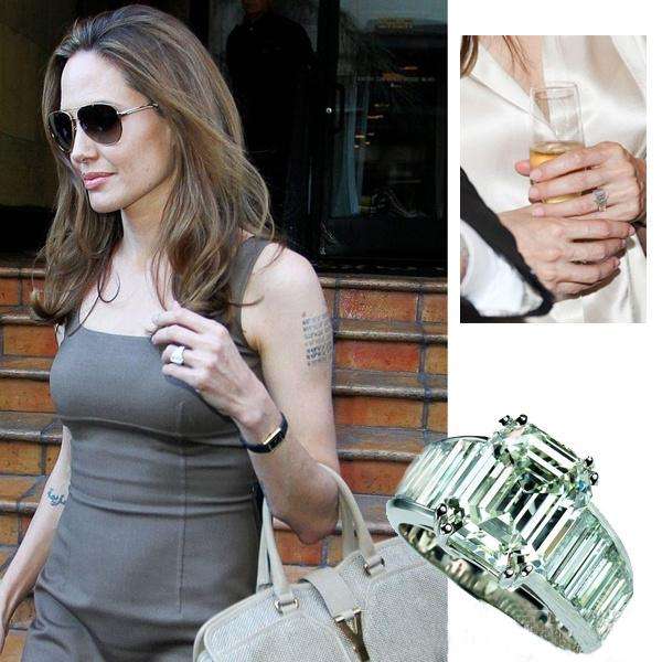 女明星的钻戒比拼,女星结婚钻戒哪家强