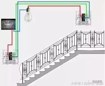 四控单控开关接线视频教程,电工必备单控双控三控四控开关