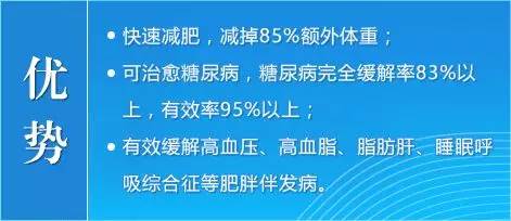 “糖胖人”的福音小手术带来大健康