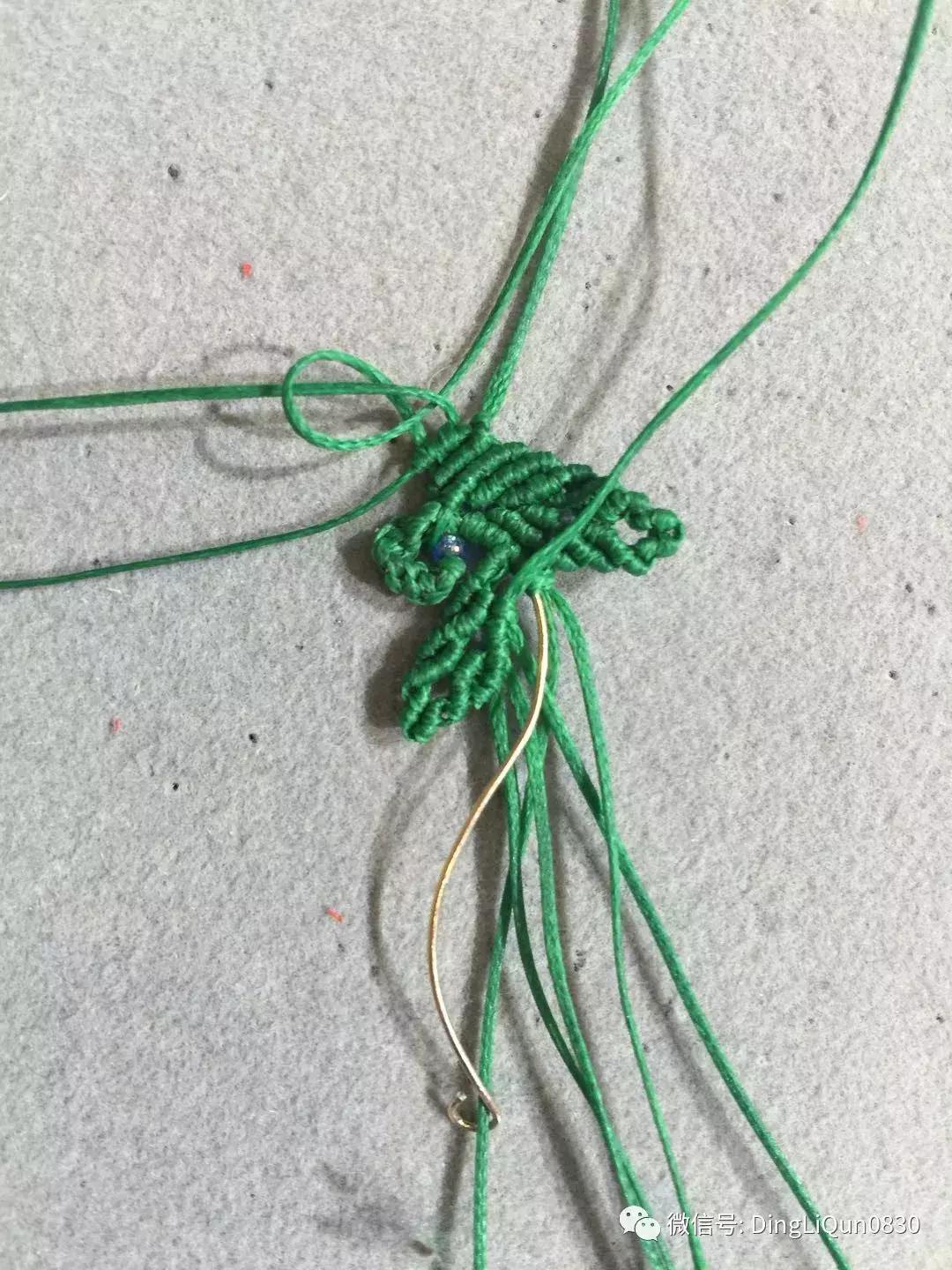 编绳教程铃铛,编绳教程防烫