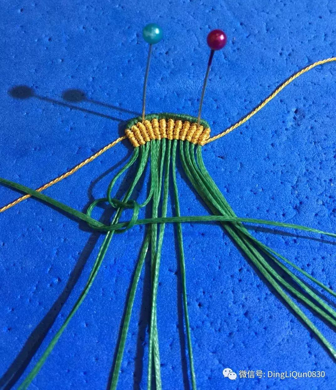 编绳教程铃铛,编绳教程防烫