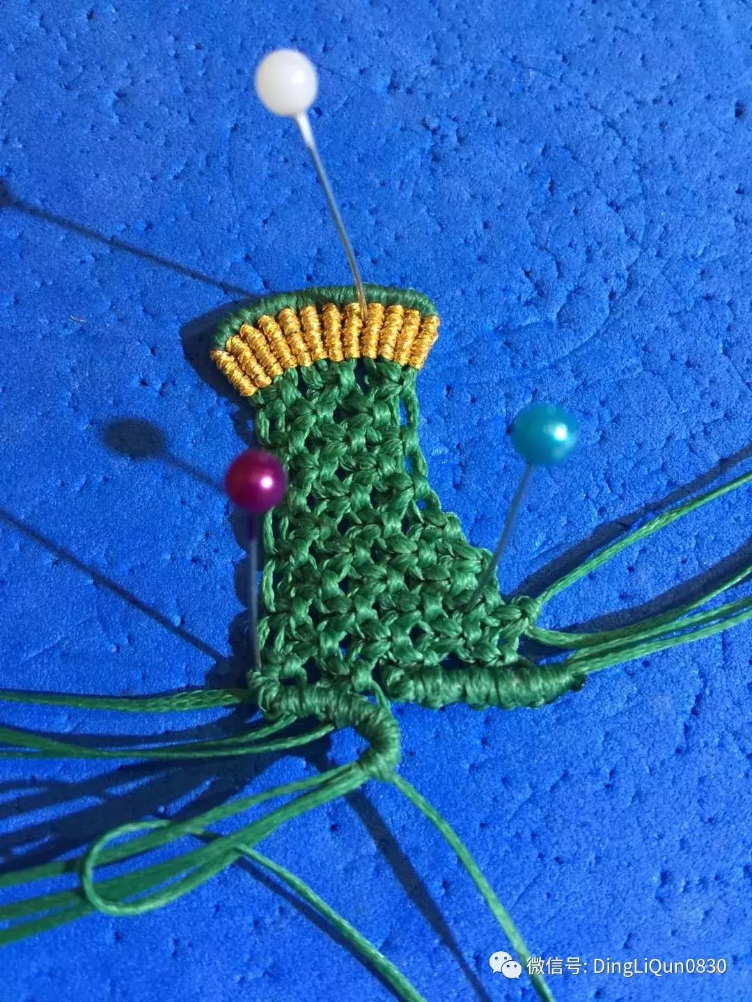 编绳教程铃铛,编绳教程防烫