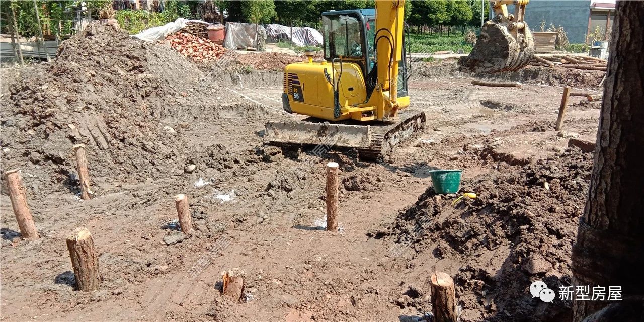 农村宅基地打松木桩,农村宅基地怎么打桩比较结实