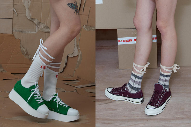 怎么显出潮流风的袜子魅力 (舒适很百搭的袜子来啦)