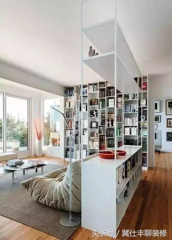 不要再砌墙了巧用隔断营造大空间,半墙隔断跟满墙隔断效果