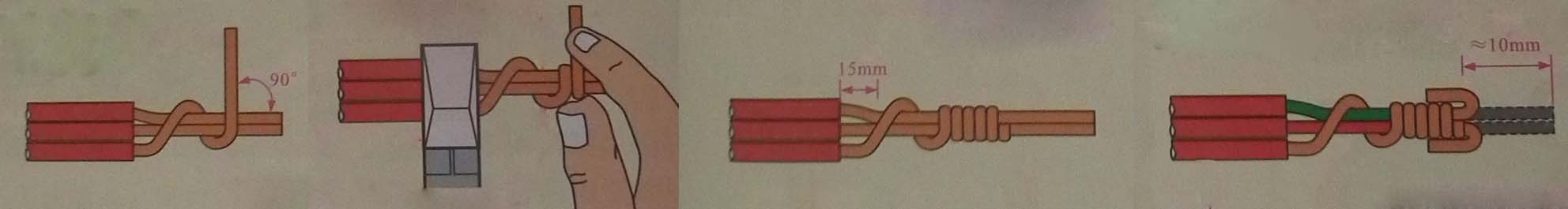 接线胶带缠绕方法,专业电工接线视频教程
