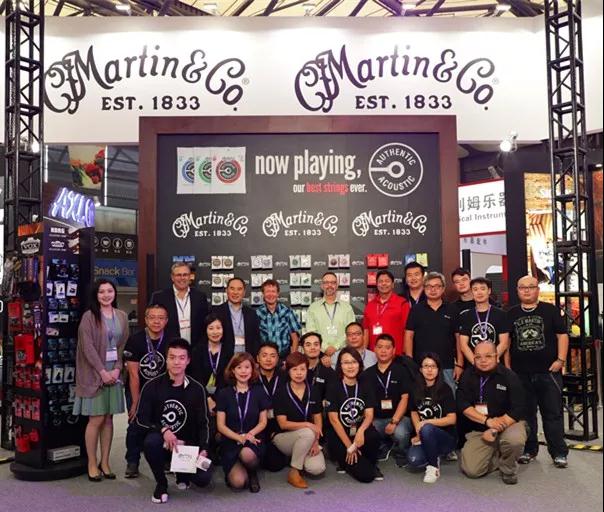 直击上海展会现场,马丁吉他上海乐器展