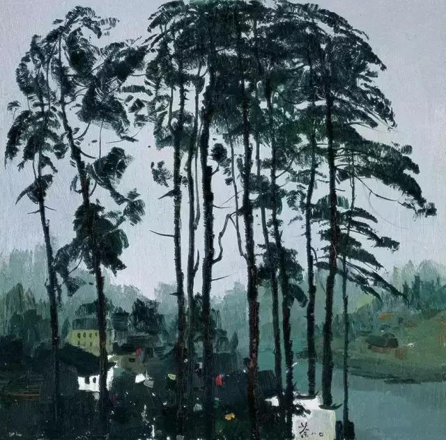 吴冠中字画假的多少钱一幅,吴冠中的画有版权吗