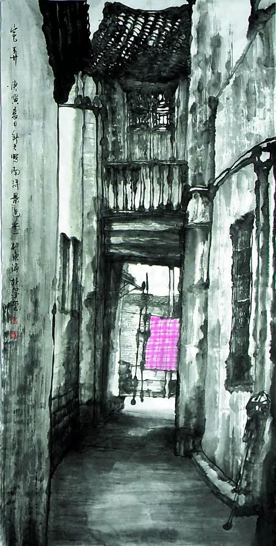 曹天舒水墨画欣赏,曹天舒水墨作品