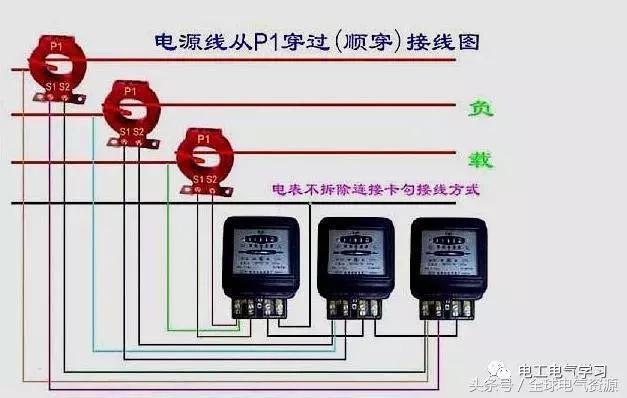 电能表的接线方法详细步骤,电压表电流表电表怎么接线