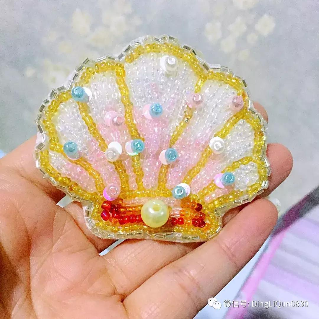 串珠刺绣教程图解,串珠刺绣手工