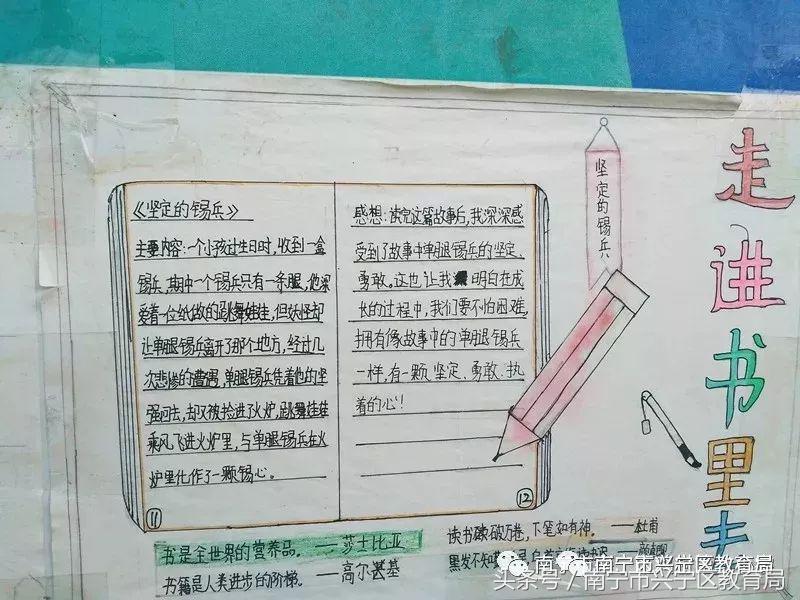 兴宁教育大阅读(六)|“相约阅读,快乐暑假”兴宁区各中小学系列读书成果展示