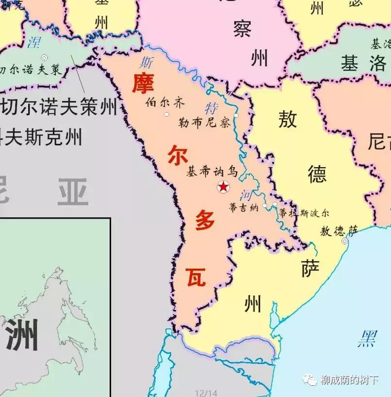 世界行政第79篇：东欧6国主要省份和城市分布图