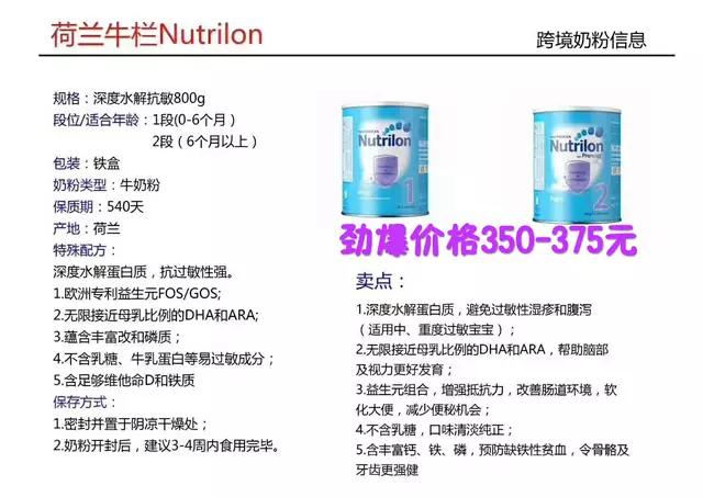 跨境保税进口奶粉劲爆价格，咨询微信：13896728703